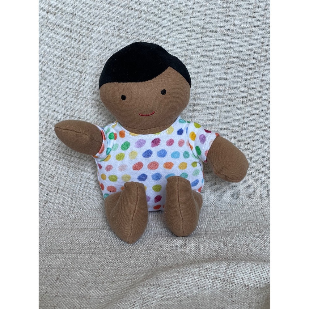 Lovevery Baby Organic Cotton Doll Medium Tan Soft Plush Montessori Toy
